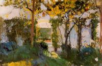 Joaquin Sorolla y Bastida - Old garden of the Alcazar in Seville